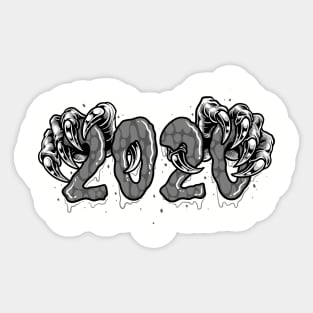 Scary 2020 Sticker